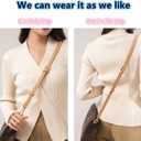Vachetta Leather Replacement Adjustable Shoulder Strap for L V Handbag Replacement Bag Strap