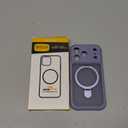 MOCCA Design for iPhone 17 Pro Case, Compatible with Magsafe [Premium Invisible Magnetic Ring Stand] [Military Drop Protection] Full Camera Guard Translucent Matte Slim Phone Cover 6.3",Lavender Grey