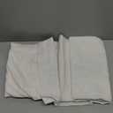 Cream Linen Curtains 80 inch Length for Bedroom Back Tab Light Filtering Privacy Sheer Curtains Modern Farmhouse Coastal Decor Cream Cotton Textured Gauze Curtain 2 Panel Set 52x80 (Natural)