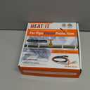 HEATIT Pipe Heating Cable - Reliable Freeze Prevention, Easy DIY Install, Durable Design for Water Pipes CSA & ETL Certified, Energy-Efficient Water Pipe Heat Cable HISD 9ft, 7w/ft, 120V