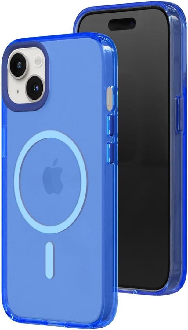 RhinoShield Clear MagSafe Compatible Case for iPhone 14 / iPhone 13 | Strong Magnetic, Anti-Yellowing, Transparent, High Clarity, Shockproof, Military Grade Drop Protection