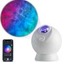 BlissLights Sky Lite Evolve LED Galaxy Cloud Projector, WI-FI, Night Light Ambiance Sky-Cloud-RCWB