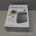 290GPH Turtle Tank Filter for 20-85 Gallon, Turtle Filter Low Water Level Available and Flow Adjustable, Turtle Water Filter for Shrimps Amphibians Turtle Tank Saltwater Freshwater Crystal Clear (Black)