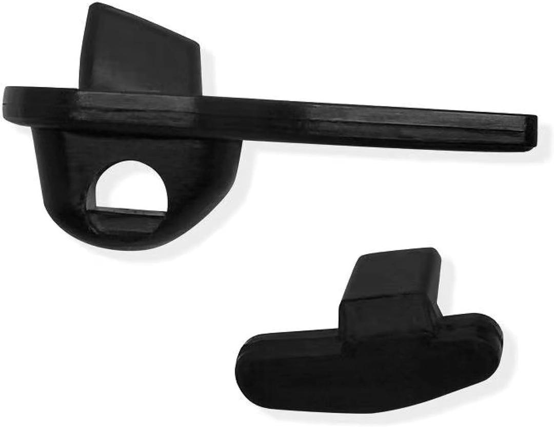 Tire Changer Plastic Insert, Tire Machine Guard, Wheel Rim Edge Protector for Mount Duck Head, Nylon Tyre Demount Fitting Head Part, 6 Front (Upper) + 6 Rear (Lower) Insert Kit/Pack, 1 Pack, 15BKS