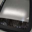 KeaBabies Baby Car Seat Mirror - Wide Shatterproof Backseat Infant Car Mirror for Baby Rear Facing, Crystal Clear View, Travel Accessories, Easy Install & Adjust for Removable Headrest (Matte Black) (Large 11.5 x 7.5")