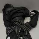 Idepet Dog Suspender Boots, Tall Dog Boots Anti-Slip & Fall Waterproof Shoes Leggings, Adjustable Suspender Boots for Winter Snow Rain Hiking Paws Protector(Black, 7)