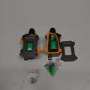 2 x Waterproof On Off Toggle Switch Double Outlet with Green Light Rocker Button Inline Cord Switch DPST AC/DC 20A-125V,16A-250V,30A-24V,35A-12V, IP66