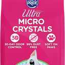 Ultra Micro Crystals Cat Litter - 99.9% Dust Free, Soft on Paws, Fragrance Free - 5 Lbs. (5-Pound Pouch)