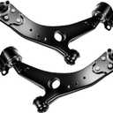 Front Lower Control Arm w/Ball Joint Fit for Volvo C30 2007-2013 C70 2006-2013 S40 2006-2011 V50 2006-2011 K620598 K620599-2 Set Suspension Kit