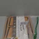 Kikcoin Wood Cutting Board Set of 3, Cutting Boards for Kitchen with Holder Dishwasher Safe Non-slip Chopping Board with Juice Groove, Wood Fiber Composite Cutting Boards