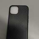 Jusy Compatible with MagSafe Polka Dot Case for iPhone 13/iPhone 14, Cute Aesthetic Polka Dots Magnetic Phone Case, Soft TPU and Hard PC Protective Phone Cover for Women Girls (Matte) - Black