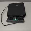 External Car Universal CD Player Machine, Vehicle External USB CD Player for Car Android Navigation-Plug and Play(Android Version 4.4 and Above)