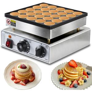 Commercial 25-Cup Mini Pancake Maker,Dutch Pancake Machine