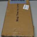 Lorbro Coffee Mug Tree, 360 Rotated Mug Holder with 8 Hooks, Wooden Coffee Cup Holder Rack Stand Accessories for Countertop Kitchen Decor Organizer (Rotatable, Black)