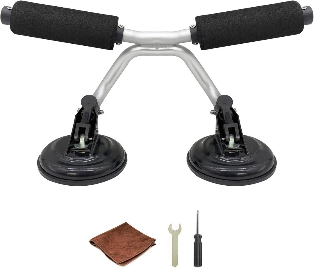 Kayak Roller, Kayak Load Assist for SUV Car Roof Lift with Suction Cups