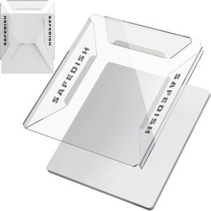 SafeDish Dish Protector for Starlink Mini, Polycarbonate (PC) Hail Protective Cover Compatible with Starlink Dish, UV Resistant, Durability Improved Hail Protector, Accessory for Starlink Mini