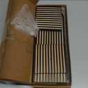 SOMTO 2Pcs Black Wall Hanging Candle Sconces - Wall Mounted Wood Rainbow Boho Wall Shelves Candle Holders for Living Room Bathroom Bedroom Classroom Office Nursery Wall Decor