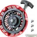 Compatible with Honda GX200 5.5HP 6.5HP Engine Recoil Starter 28400-ZH8-013ZA 28400-ZH8-013YA.GX160 Pull Start Assembly (Straight Rod Pawls)