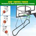 Insaga Basketball Return Attachment for 18" Rim Basketball Rebounder