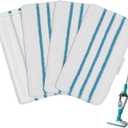 4Pack Steam Mop Pads Replacement for Black+Decker Steam Mop SM1600, SM1610, SM1620, HSM13E1, HSMC1300FX, HSMC1321, HSMC1361SG Cleaner Black and Decker Steam Mop Replacement Pads