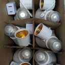 DEBAOBULB6 Pack Rechargeable Emergency Light Bulbs, Battery Powered LED Light Bulb 6000K Daylight E26 120 Volt 9W 60W Equivalent with 1200mAh for Home Power Outage Camping Hurricane