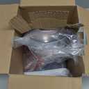 Pure Daily Care NanoSteamer Large 3-in-1 Nano Ionic Facial Steamer with Precise Temp Control - Humidifier - Unclogs Pores - Blackheads - Spa Quality - Bonus 5 Piece Stainless Steel Skin Kit (Silver)