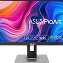 ASUS ProArt 24" Monitor - WUXGA (1920 x 1200), 16:10 Monitor, 100% sRGB/Rec.709 E < 2, IPS, DisplayPort, HDMI, Calman Verified, Anti-Glare, Tilt, Pivot, Swivel, Height Adjustable - PA248QV