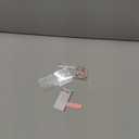 BTArtbox Press On Nails Short - Dot Couture, Lamp-Curable Almond Black French Tip Press On Nails with Glue and Adhesive Tabs for Women, Soft Gel Glue On Nails in 16 Sizes - 32 Stick On Nails Kit