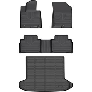 for Hyundai Tucson Floor Mats 2022 2023 2024 2025 2026 All Weather Cargo Liner Car Accessories
