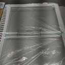 Upgraded 240364787 Refrigerator Crisper Drawer Cover Frame & 240350608 Crisper Glass Replacement Fit for Frigidaire, Ken-more, Elec-trolux Crisper Pan Cover FFTR1814TWB, LFTR1832TF0, 253.78893016