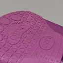 QUMY Dog Shoes for Large Dogs, Medium Dog Boots & Paw Protectors for Winter Snowy Day, Summer Hot Pavement, Waterproof in Rainy Weather, Outdoor Walking, Indoor Hardfloors Anti Slip Sole Purple Size 8 (Size 8: 3.0''x3.3"(W*L) (Pack of 4))