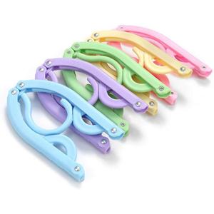 10 Pcs Travel Hangers Cruise Ship Essentials Accessories Portable Folding Clothes Hanger Foldable Drying Rack, uk 2