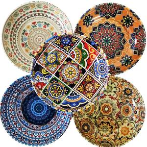 Metal Anatolia Design Bowls Set of 5, Dessert, Snack, Fruit, Rice Bowls Set, Ice Cream, Salad, Bohemia Style, Best Gift
