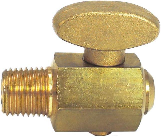 Nigo Industrial Co. Air Brake Air Tank Drain Cock Ground Plug Shutoff (1/4" NPT Male)