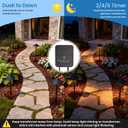 ZZXX All-in-One Low Voltage Landscape Lighting Kit 4-Pathway Lights with 40W Transformer, 5W Dusk to Dawn Outdoor Lighting, IP66 Waterproof LED Landscape Lights, Outdoor Lights 2700K for Yard Patio