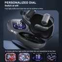 Silver Wireless Earbuds, Bluetooth Headphones, HD Sound Ear Buds for Travel (Model A)