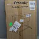 Ezebaby Baby Bassinets Bedside Sleeper, Portable Bedside Bassinet for Baby Newborn Infants with Adjustable 7 Heights and All Mesh Sides, Newborn Crib with Mattress and Soft, Breathable Sheet | Baby bassinets