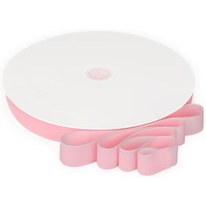 Light Pink Velvet Ribbon 1'' 50 Yards Velvet Fabric Vintage Ribbon for Christmas Tree, Gift Wrapping, Flower Bouquet, Wreath Decorations, Bow Making (Light Pink, 1"-50 Yard)