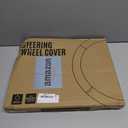 Skechers Steering Wheel Cover,Max Cushioning Leather Steering Wheel Cover Universal Fit 14" 1/2-15" Car Wheel Protector for Men Women Fit Suvs,Vans,Sedans,Car,Trucks,Mint