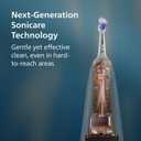Philips Sonicare 5950 Series Electric Toothbrush, with Pressure Sensor, 6 Brushing Settings, SmarTimer, BrushPacer, 21-Day Runtime, Travel Case, Black, HX7131/03
