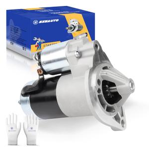 Ezexpreze 17749 Jeep Starter Replacement New for 4.0L 1999-2001 Cherokee, 1999-2002 Grand Cherokee TJ, 1999-2004 Wrangler, L6, 56041012AB AC AD SMT0077 410-48052 17749N 336-1691A M001T84381 12V 1.6kW