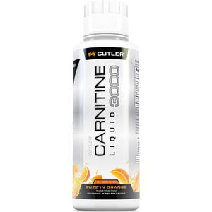 Cutler Nutrition Liquid L-Carnitine Fat Burner Supplement with Acetyl L-Carnitine & L-Carnitine Tartrate - Fat Burner Formula for Optimal Absorption, Energy & Muscle Support | Orange Flavor