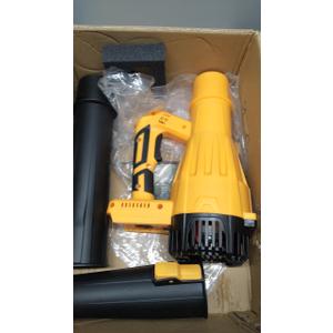 2026 Upgrade Leaf Blower, Leaf Blower Cordless with 2 * 2.6AH Batteries and Fast Charger, 450CFM &150MPH and 2 Speed Mode, Lightweight Electric Leaf Blowers for Lawn, Yard, Leaves, Dust Car (Orange)