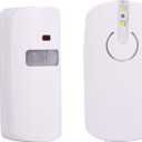 Power Gear Motion-Sensing Driveway Alarm, Battery Operated, Flashing LED Light, Wireless, Easy to Install, Home Protection, Indoor or Outdoor Security, Up to 25ft. Detection Range, 36014-S1