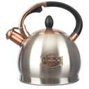 3Quart Whistling Tea Kettle Classic Teapot Stainless Steel Teakettle with Cool Grip for Stovetop