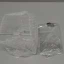 Havawish Clear Donation Box with Lock, 6.3 x 4.72 x 3.94 Inches Acrylic Box Storage Container with Sign Cash Drop with 2 Keys for Fundraising Thanks for Your Donations Jar for Church Office