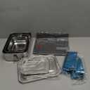 304 Stainless Steel Bento Box 3 Pack Stainless Steel Containers With Lids 81oz/47oz/29oz, Leak-Proof & Stackable Storage Stainless Steel Food Storage Containers for Soup Salad Leftover (2400m+1400ml+850ml)