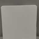 Folding Tables with Carrying Handle Lightweight Rectangular Portable Plastic Camping Table Steel Legs for Party, Dining, Wedding, Events, Picnic Indoor, Outdoor (5FT, White)