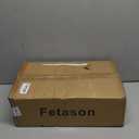 White Resin Modern LED Wall Sconces Wall Lighting Set of 2, Indoor Hardwired Wall Mount Light Fixtures Lamp Up and Down for Living Room Bedroom Hallway Dining Room