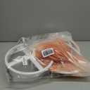 Giant flowers for decoration with stand, Floor standing oversized large organza flowers Decor, Giant artificial flowers for Wedding Decorations, Shop Window Display, Banquet, garden party (Champagne)